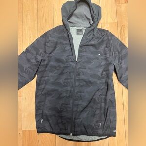 Vuori Black Camo Windbreaker Jacket